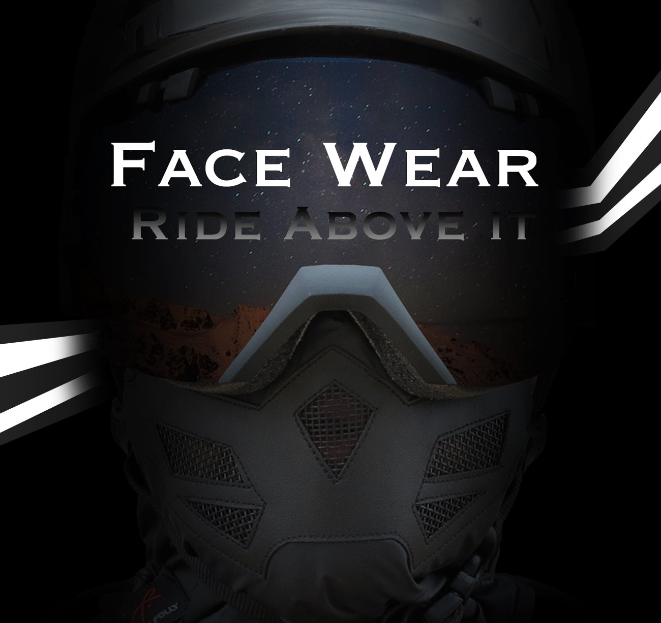 Grace Folly Neoprene Winter Half Face Mask- Ski, Snowboarding, Motorcycle.  with Air Vents (Black) : : Sports & Outdoors