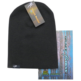 Slouch Beanie - Black