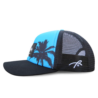 Kids Trucker - Blue Palm Sky
