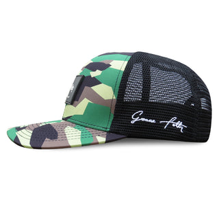 6 Panel Trucker - Modern Camo