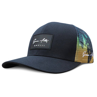 6 Panel Trucker - Palm Beach