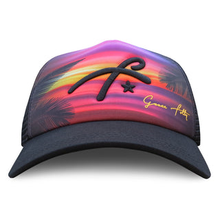 Foam Trucker Cap - Sunset