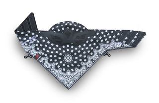 Raider Mask - Black and White Bandana