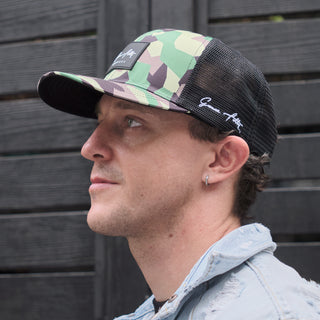 6 Panel Trucker - Modern Camo