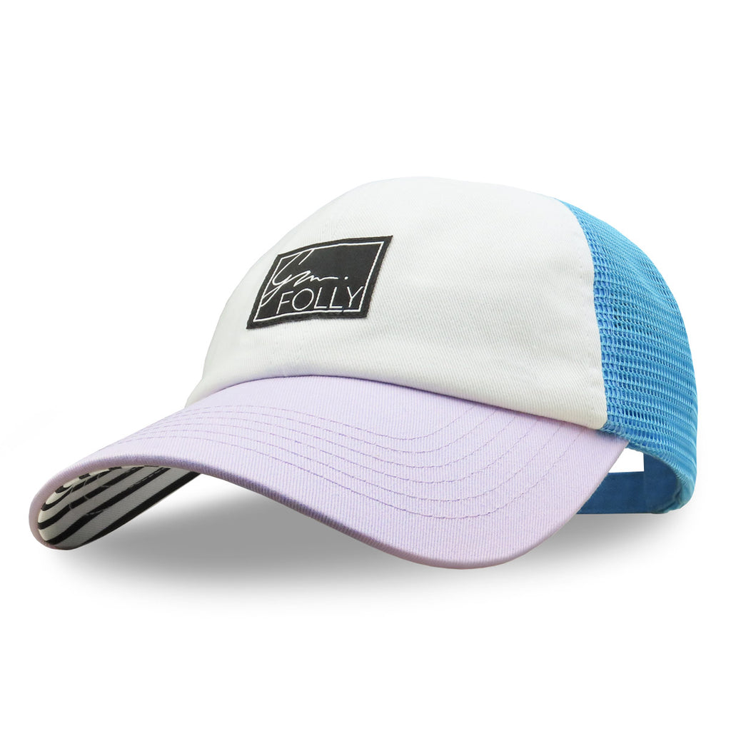 Baseball (Dad) Hat - Lavender and Blue – Grace Folly
