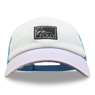 Baseball (Dad) Hat - Lavender and Blue