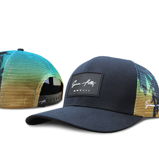 6 Panel Trucker - Palm Beach